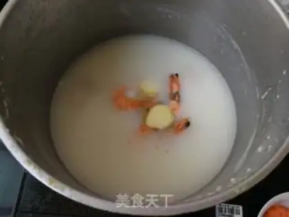 Make Shrimp congee step 5