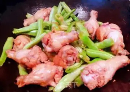 Make Bean horned chicken wings step 6