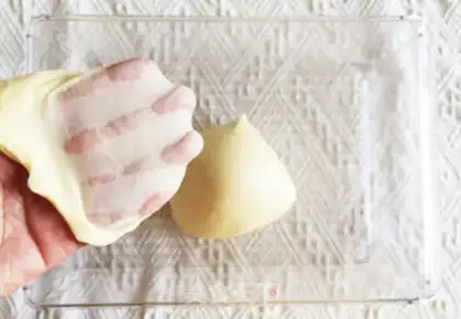 Make A salad sauce pine bouquet step 3