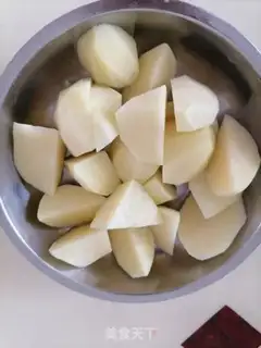 Make Potato burn ribs step 2