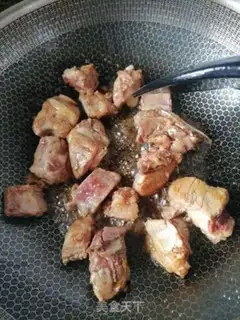 Make Potato burn ribs step 3