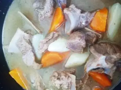 Make Mountain medicine and bone soup step 6