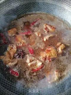 Make Potato burn ribs step 4