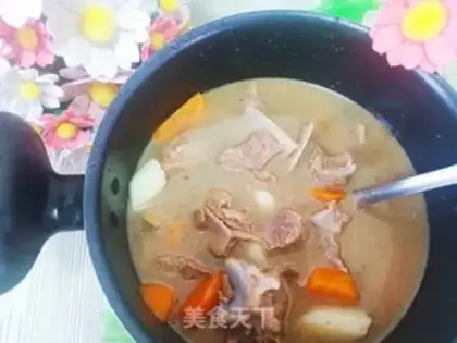 Make Mountain medicine and bone soup step 7