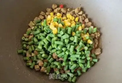 Make Corn, beans, beef step 8