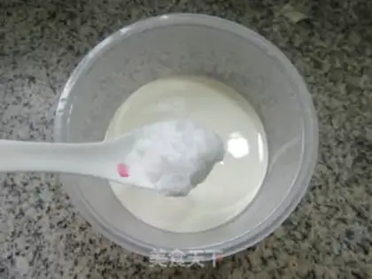 Make Purple ice cream step 4
