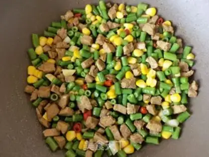 Make Corn, beans, beef step 9