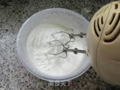 Make Purple ice cream step 5