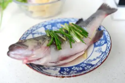 Make Tinpaper bun roasted bass step 2