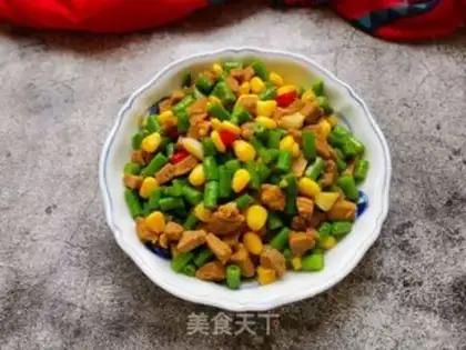 Make Corn, beans, beef step 11