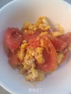 Make Tomato fried eggs step 3