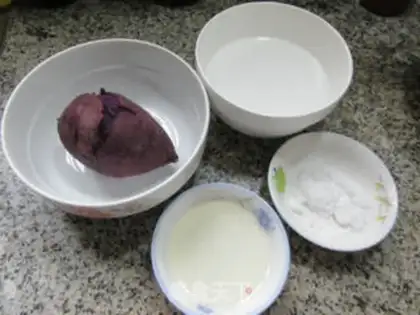 Make The potato pastry step 1