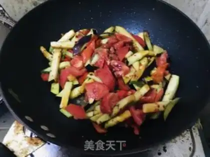 Make Cheese and tomato noodles step 5
