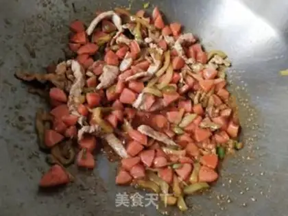 Make Squeeze meat and rice step 8