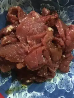 Make Beef potatoes, peppers step 0