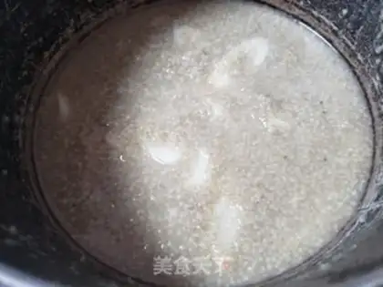 Make Black rice porridge step 4