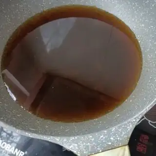 Make Red sugar rice congee step 4