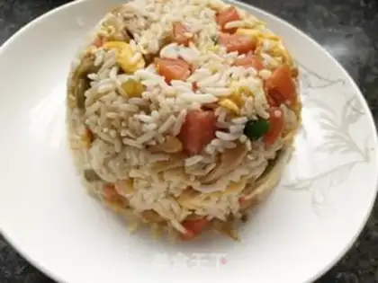 Make Squeeze meat and rice step 13