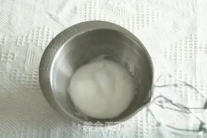 Make No water, no snow cake step 1