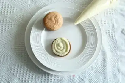 Make No water, no snow cake step 12