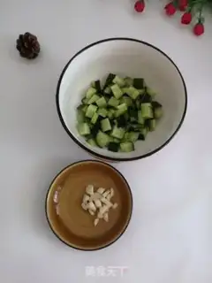 Make -Cool peanut cucumber step 2