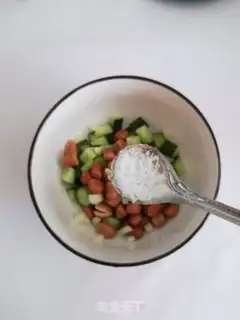 Make -Cool peanut cucumber step 4