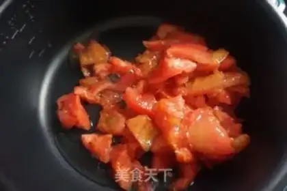 Make Tomato mackerel soup step 2