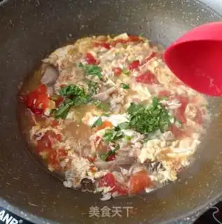 Make Tomato egg soup step 12
