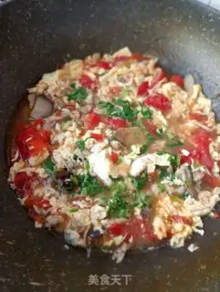 Make Tomato egg soup step 13