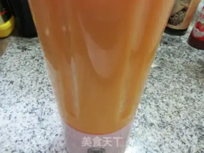 Make Mango popsicle ice step 4