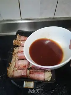 Make Bacon pins and mushrooms step 10