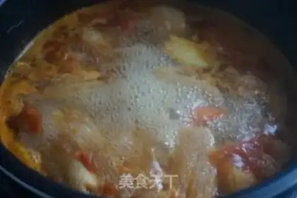 Make Tomato mackerel soup step 6