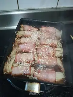 Make Bacon pins and mushrooms step 12