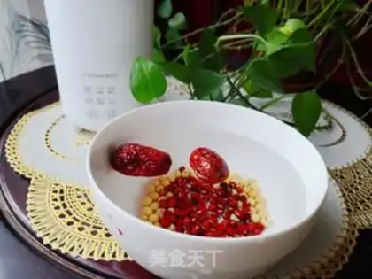 Make Blood and soybean step 1