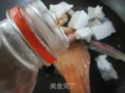 Make The duck-legged tofu cooks cabbage step 4