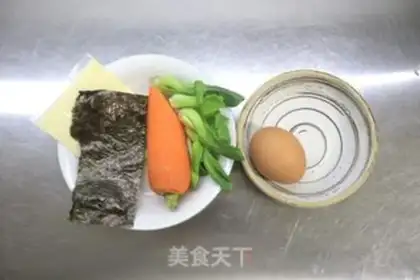 Make Carrot rice step 1