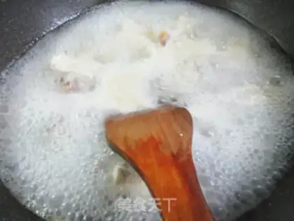 Make The duck-legged tofu cooks cabbage step 5