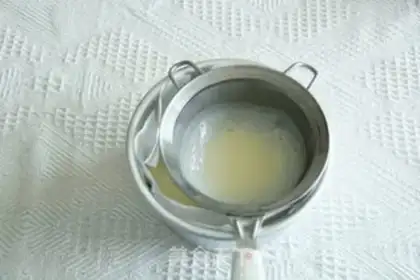 Make Blueberry yogurt cake step 4