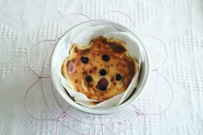 Make Blueberry yogurt cake step 6