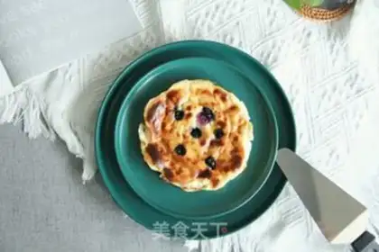Make Blueberry yogurt cake step 7