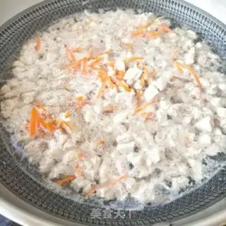 Make Porridge and garlic sauce step 5