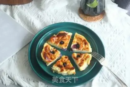 Make Blueberry yogurt cake step 9