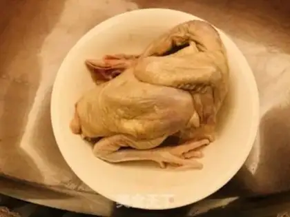 Make Salt chicken step 1
