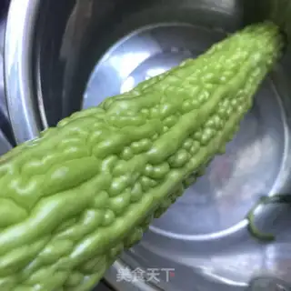 Make ♪ Mountain tea and oil for bitter melons ♪ step 0