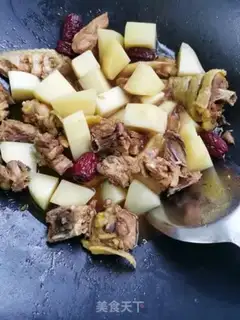 Make Potato chicken step 8