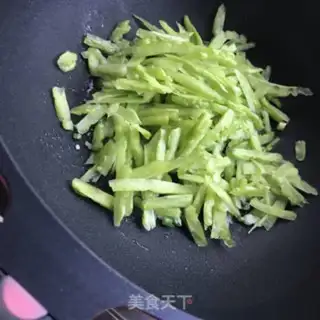 Make ♪ Mountain tea and oil for bitter melons ♪ step 8