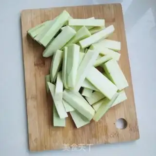 Make Meat and eggplant step 1