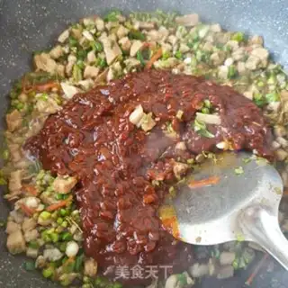 Make Porridge and garlic sauce step 21
