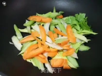 Make Celtic fried fragrance step 4