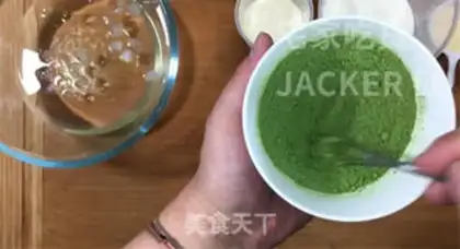 Make Tea cream pudding mousse step 0
